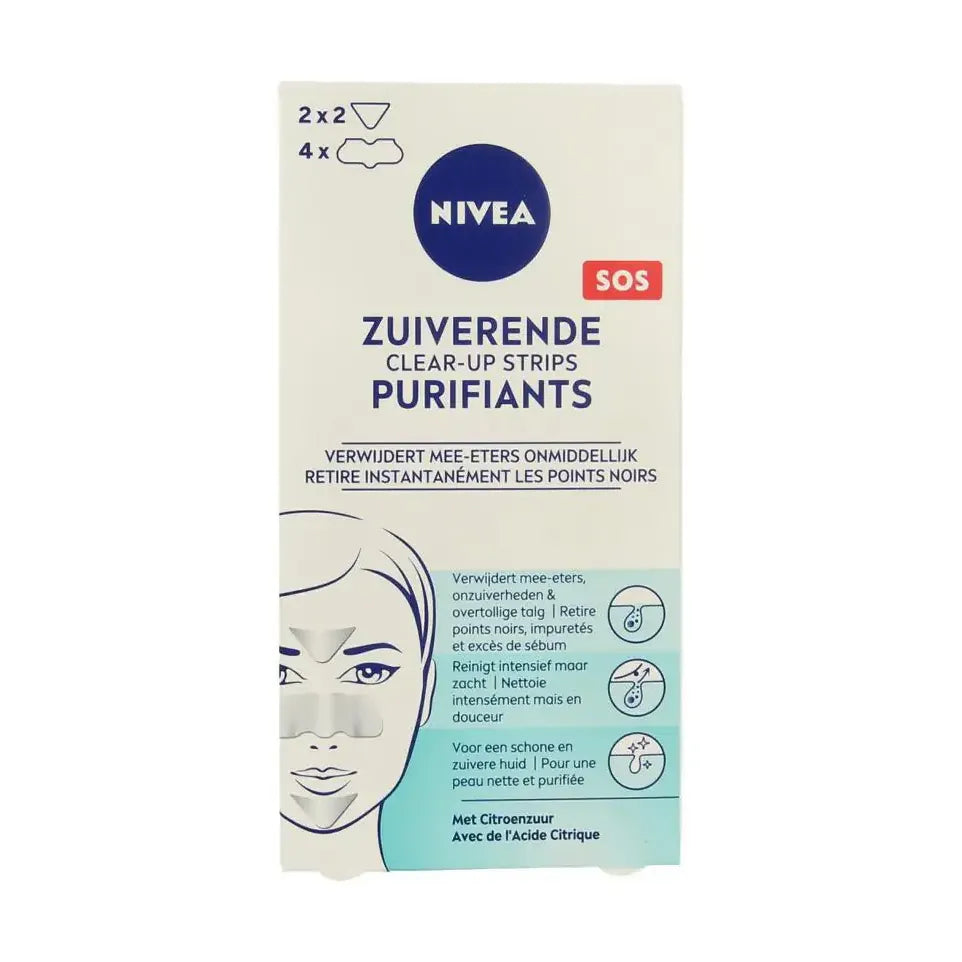Nivea Visage clearup strips 6 stuks