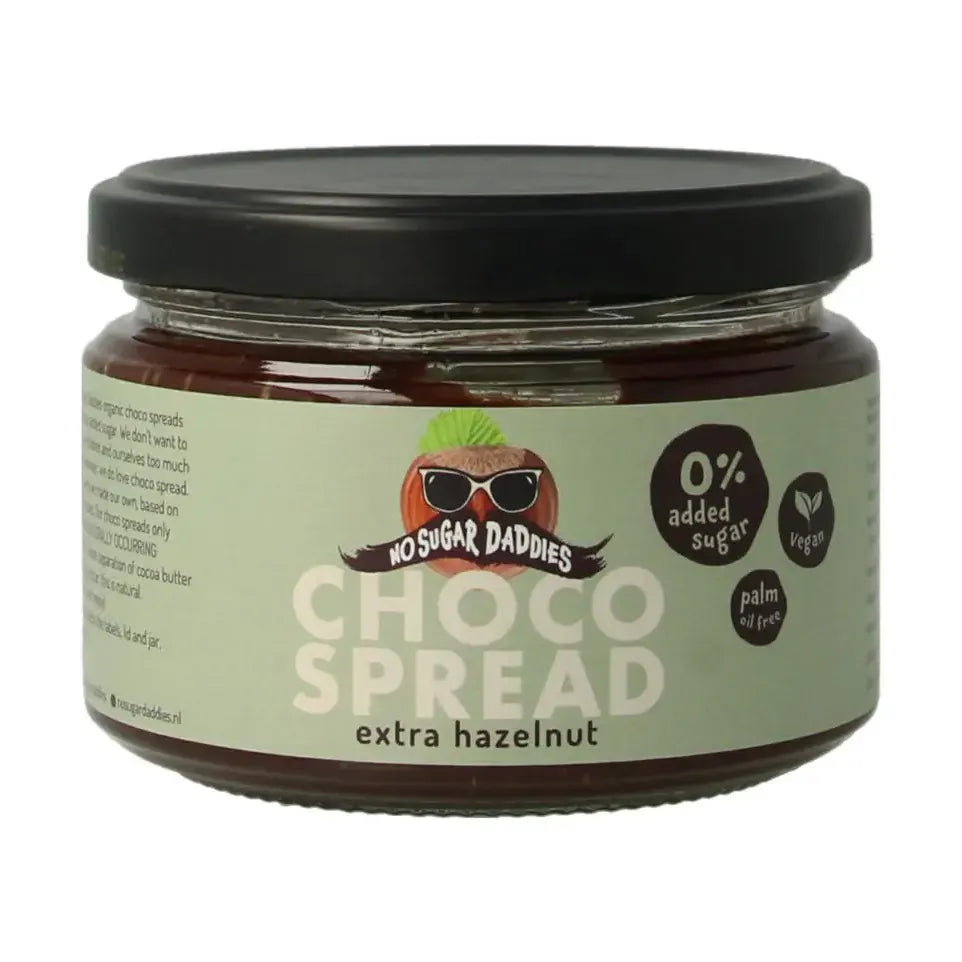 No Sugar Daddies Chocopasta hazelnoot 200 gram
