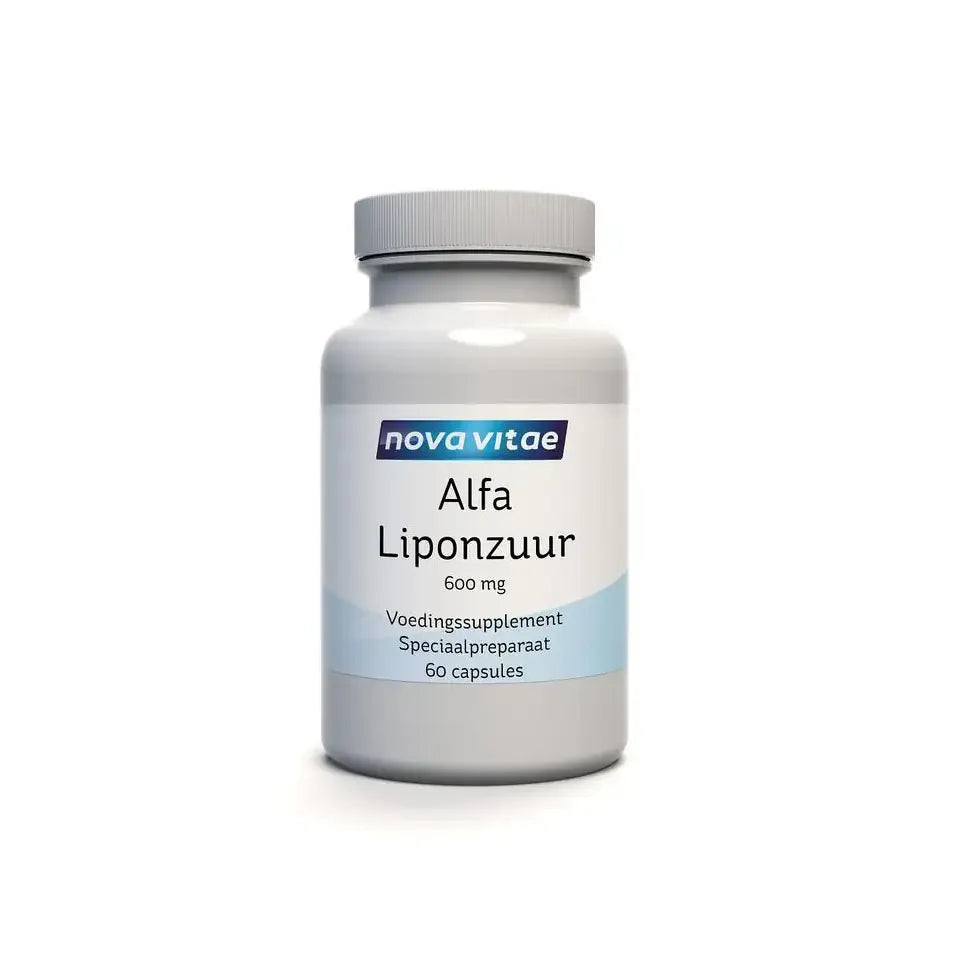 Nova Vitae Alfa liponzuur 600 mg 60 vcaps