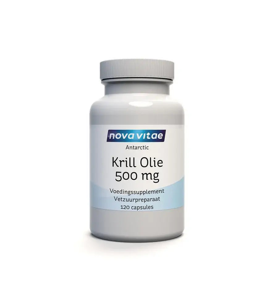 Nova Vitae Antarctic krill olie 500 mg 120 capsules