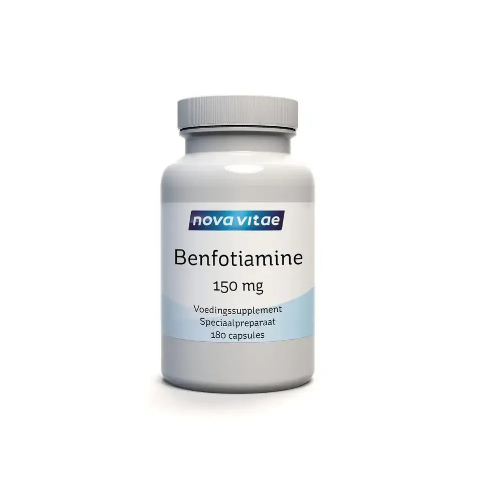 Nova Vitae Benfotiamine (Vitamine B1) 150 mg 180 vcaps