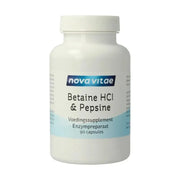 Nova Vitae Betaine HCI met pepsine 90 capsules