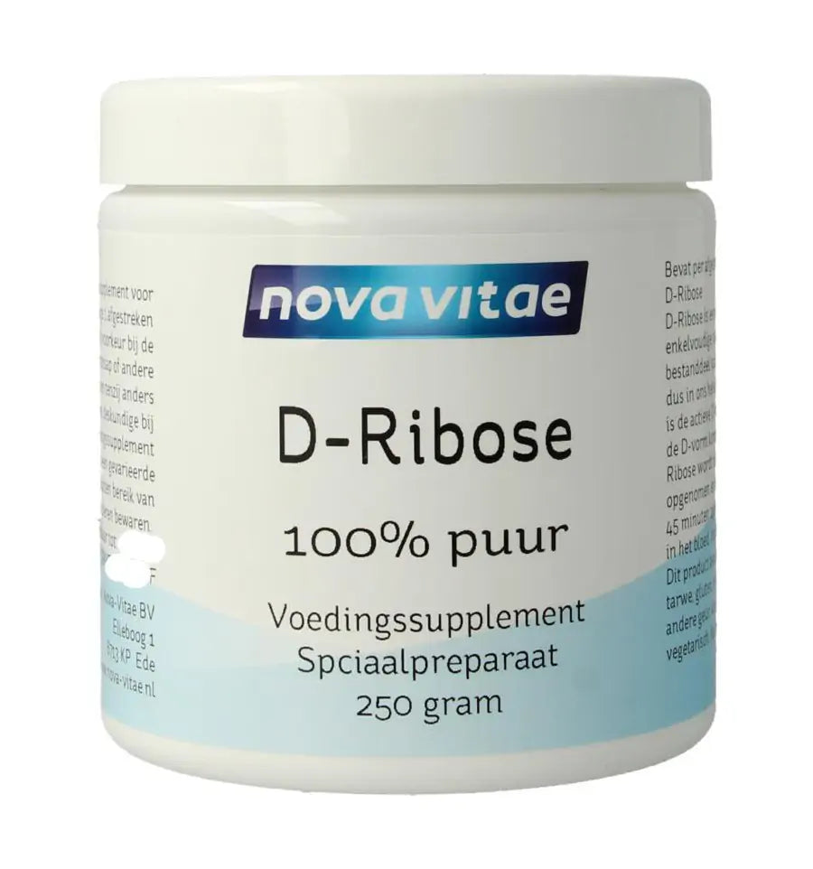 Nova Vitae D Ribose 100% puur 250 gram