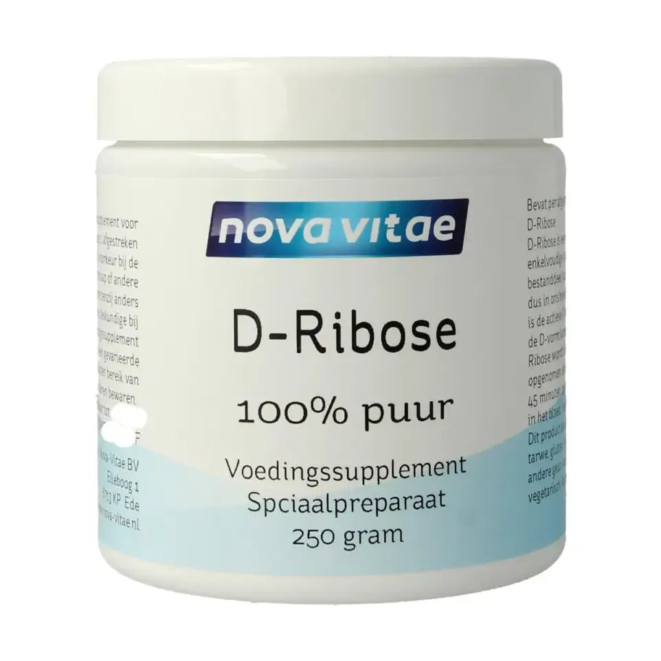 Nova Vitae D Ribose 100% puur 250 gram