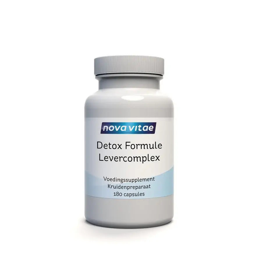 Nova Vitae detox formule levercomplex 180 vcaps