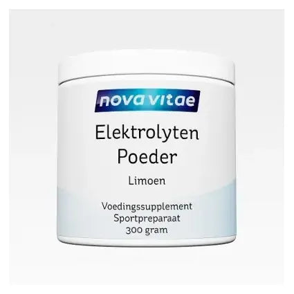 Nova Vitae Electrolyen poeder limoen 300 gram