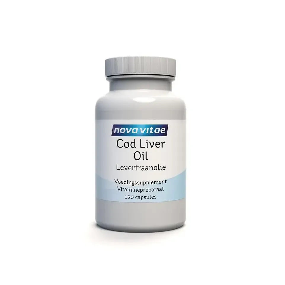 Nova Vitae Levertraan A & D 150 capsules