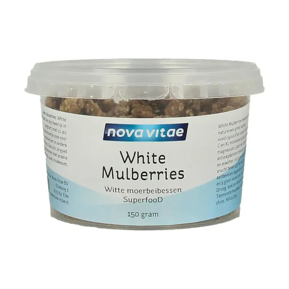 Nova Vitae Mulberry bessen (moerbeien) 150 gram