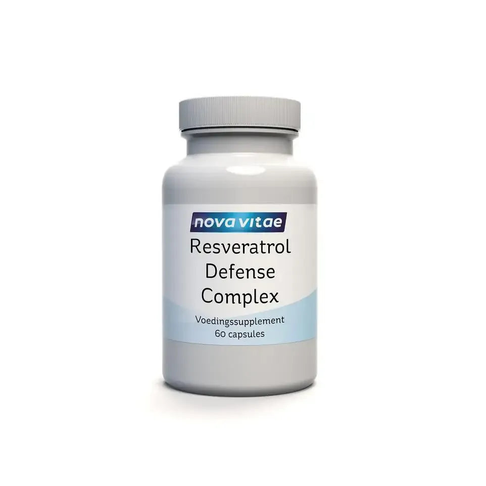 Nova Vitae Resveratrol 100 mg defense complex 60 capsules