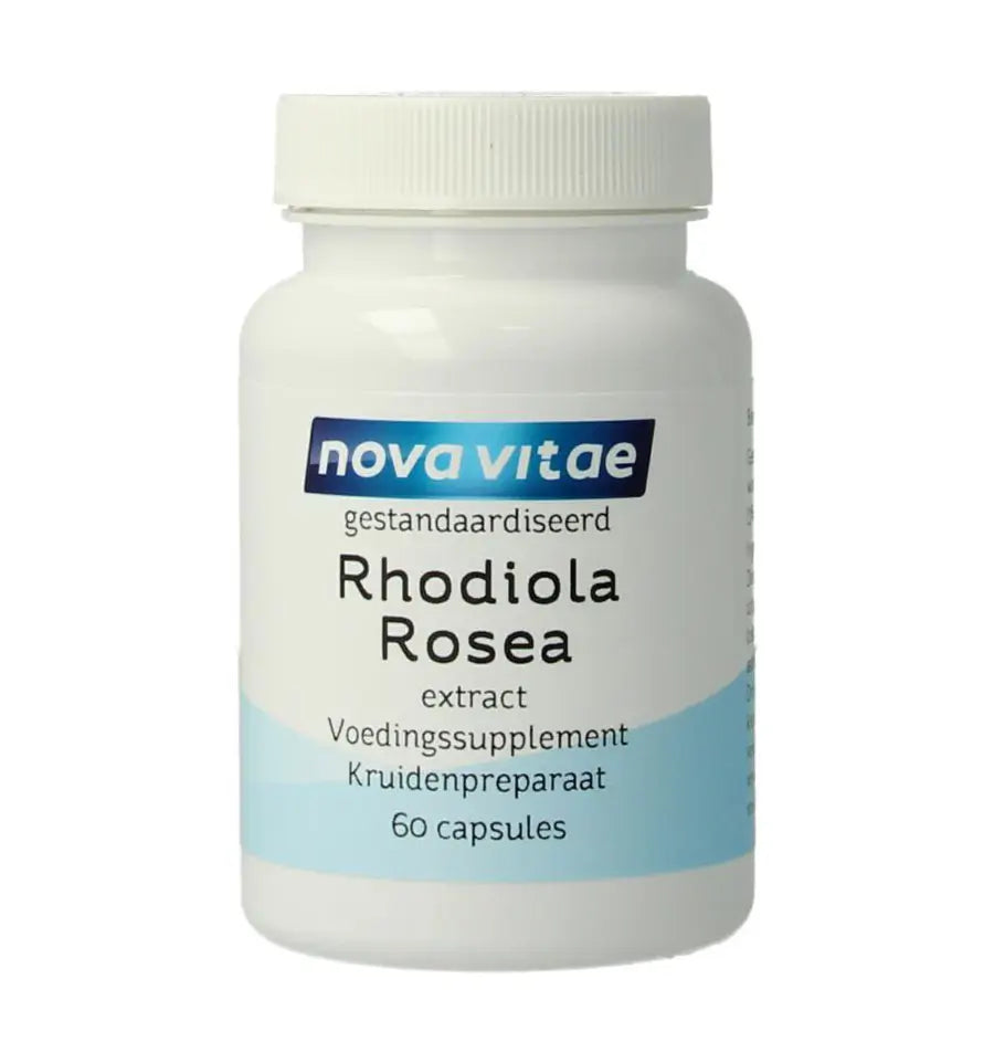 Nova Vitae Rhodiola rosea extract 60 vcaps