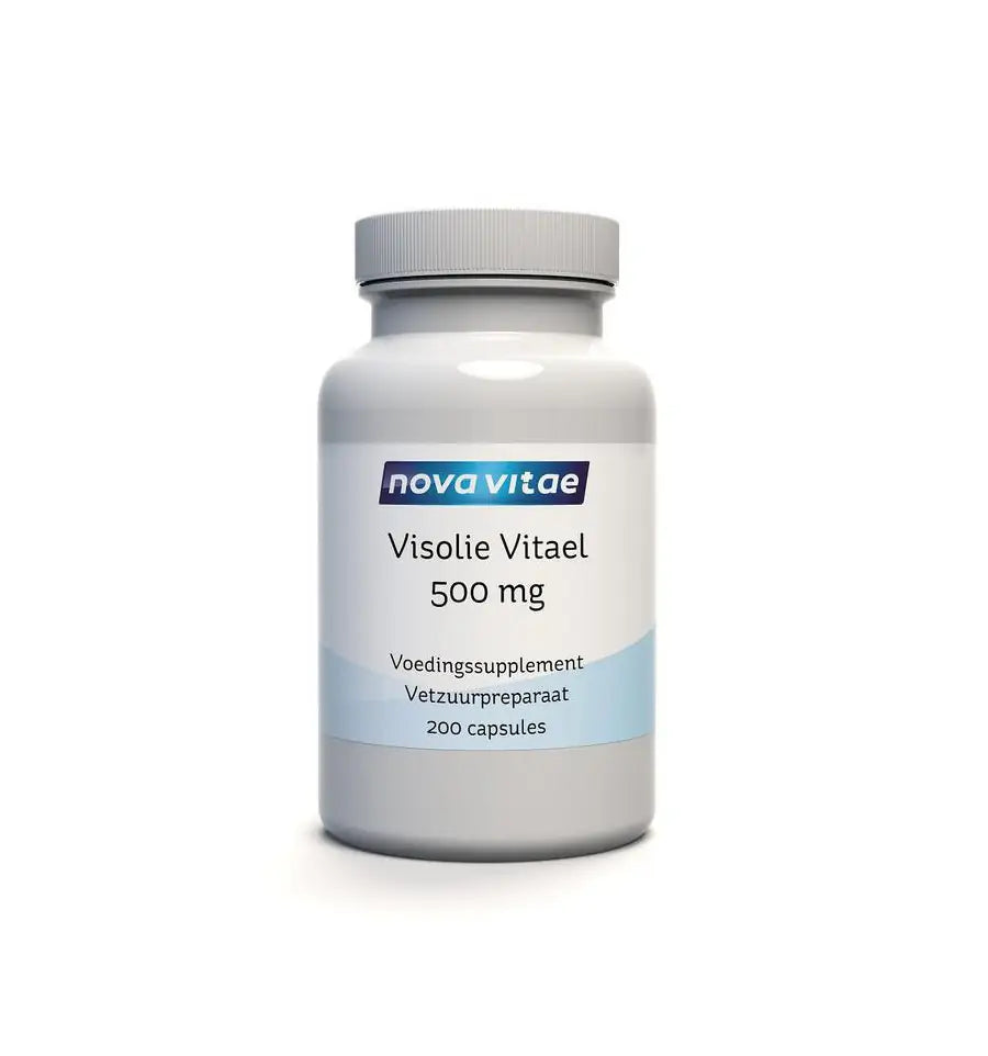 Nova Vitae Visolie vitael 500 mg (zalmolie) 200 capsules