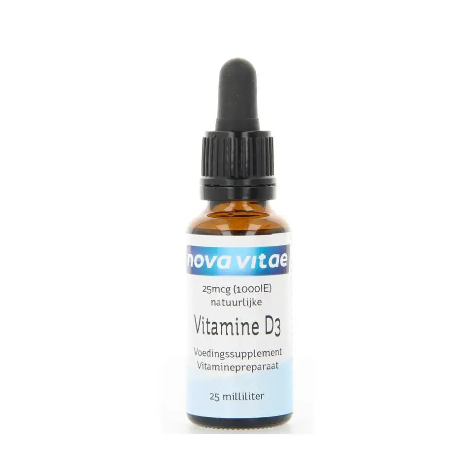 Nova Vitae Vitamine D3 25 mcg druppel 25 ml