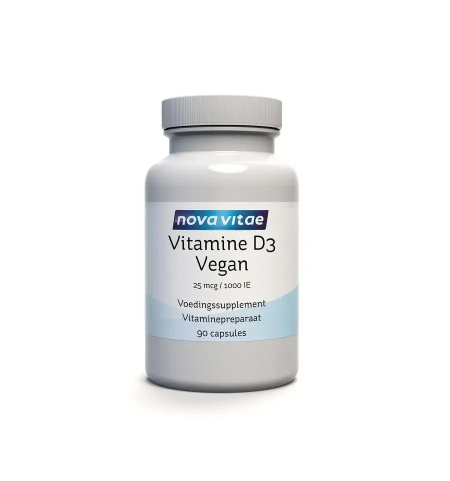 Nova Vitae Vitamine D3 25 mcg 90 vcaps