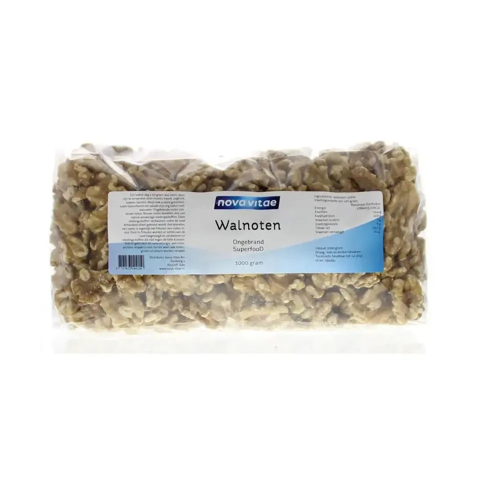 Nova Vitae Walnoten ongebrand raw 1 kg
