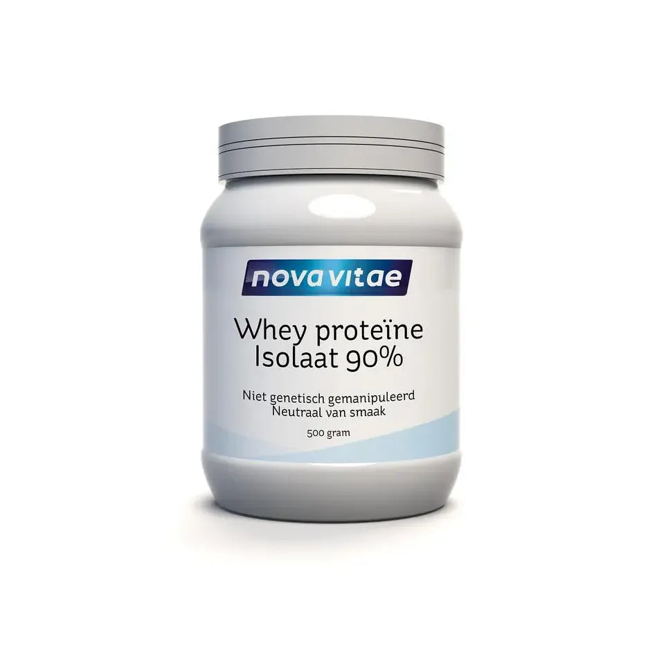 Nova Vitae Whey proteine isolaat 90% 500 gram