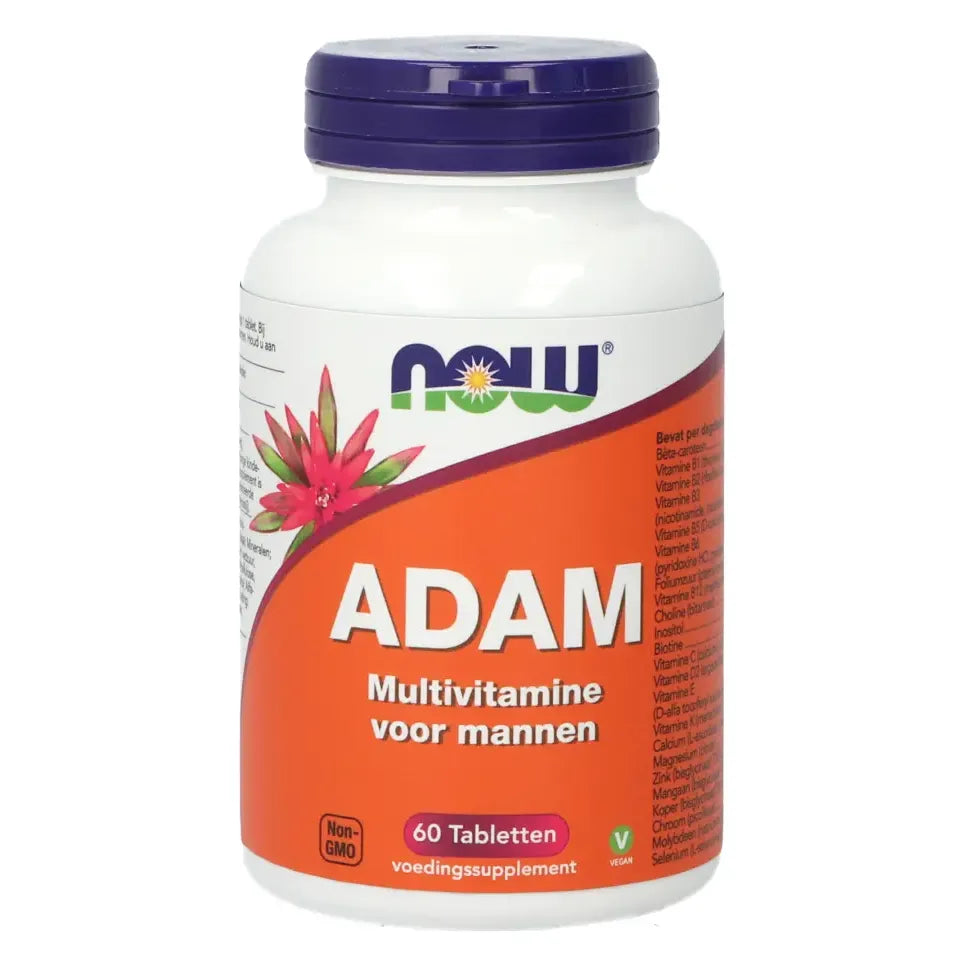 NOW Adam multivitamine voor mannen 60 tabletten