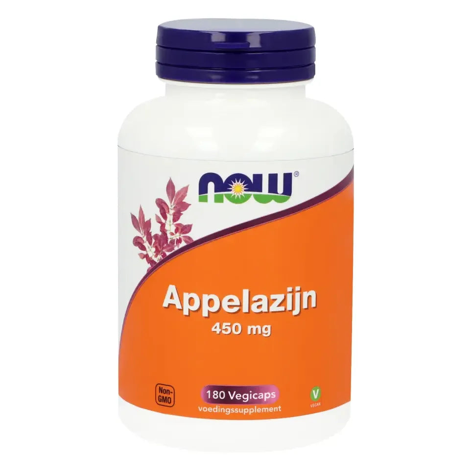 NOW Appelazijn 450 mg 180 capsules