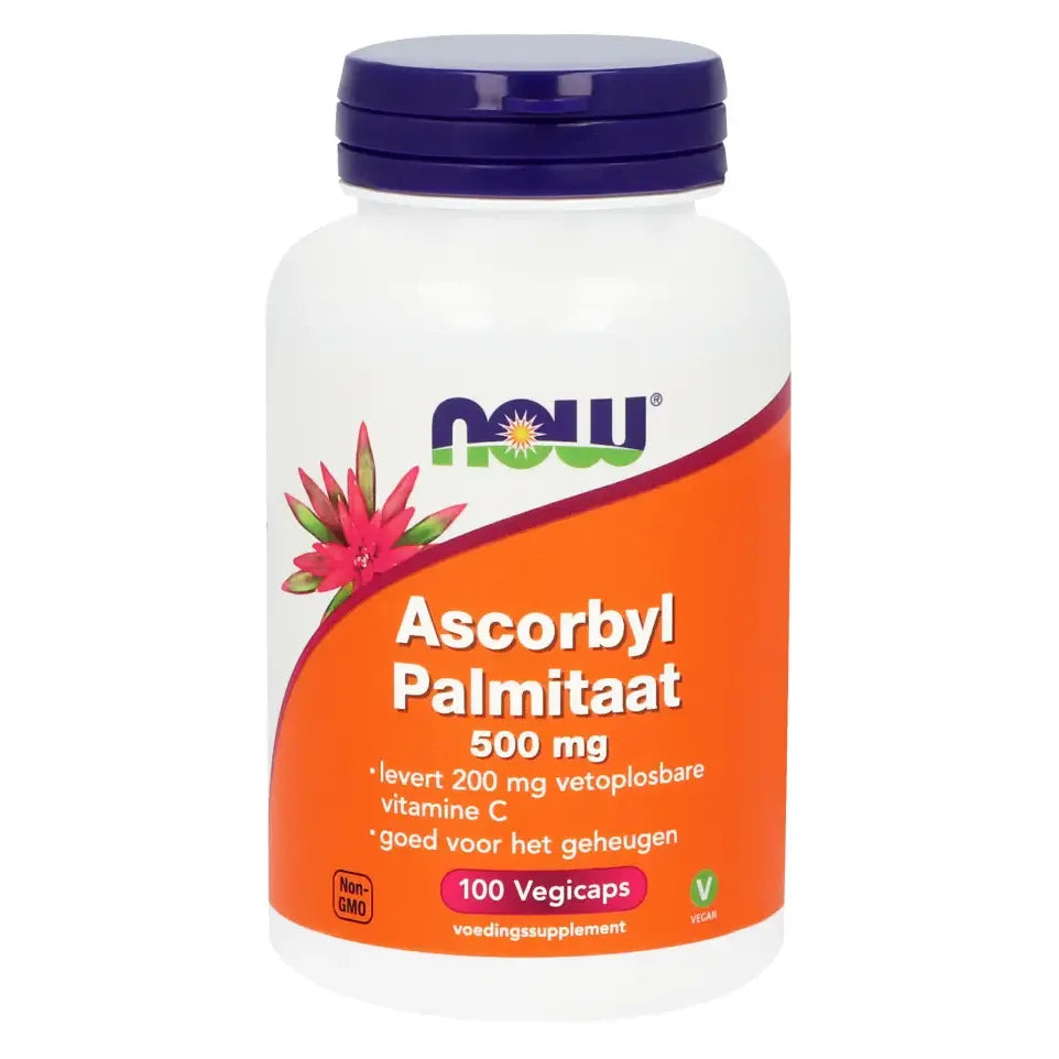NOW Ascorbyl palmitaat 500 mg 100 vcaps