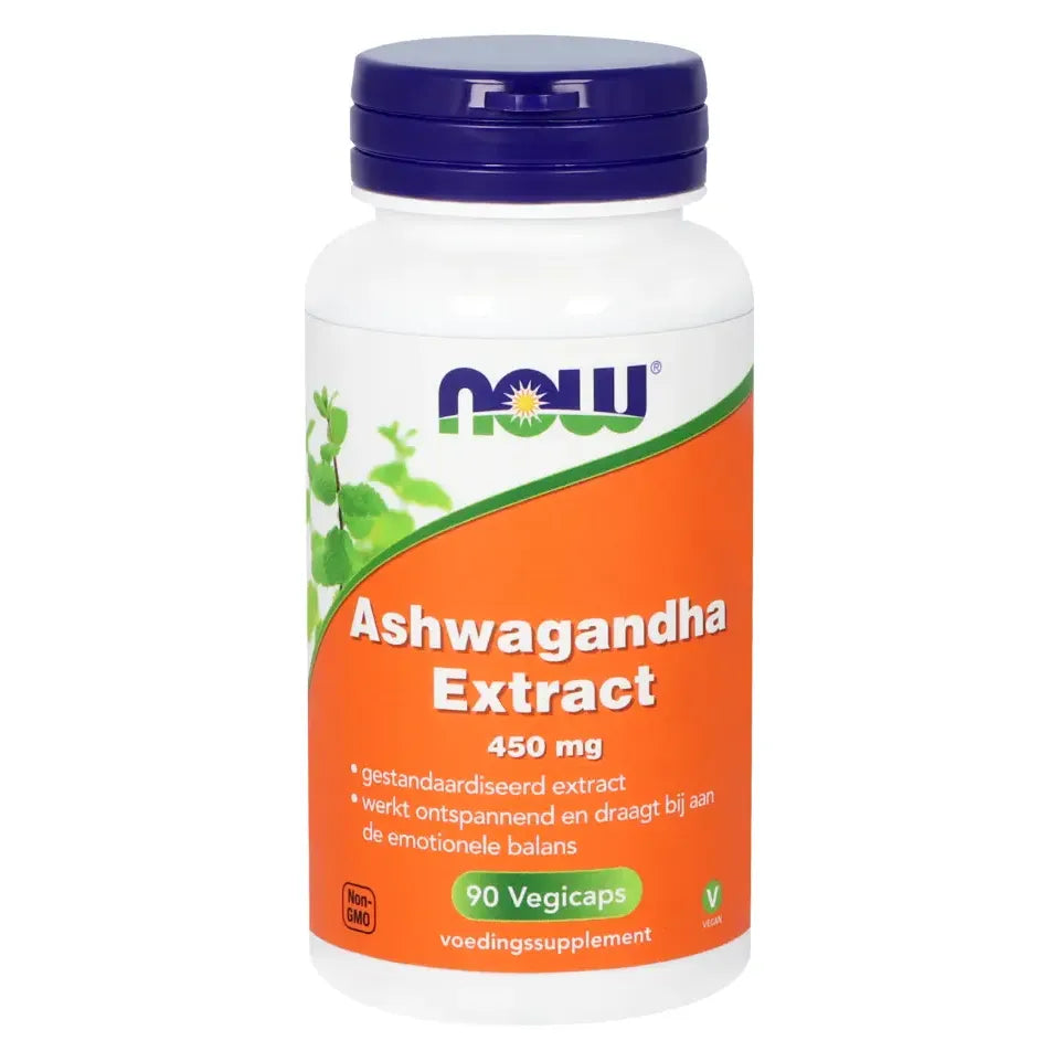 NOW Ashwagandha extract 450 mg 90 vcaps