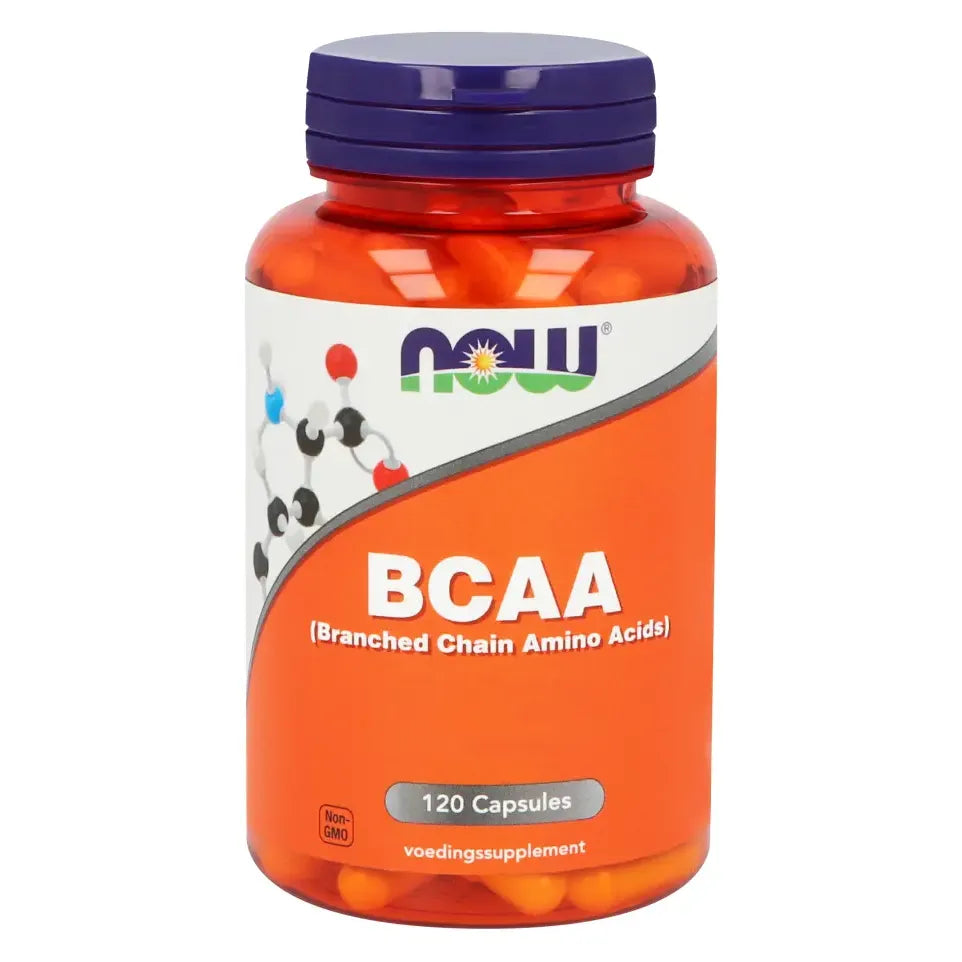NOW BCAA (Branched Chain Amino Acids) 120 capsules