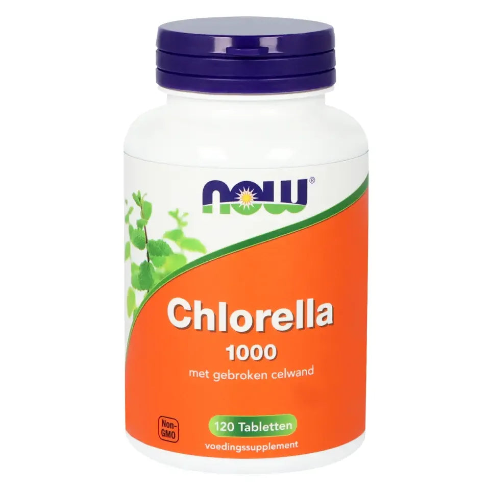 NOW Chlorella 1000 mg 120 tabletten