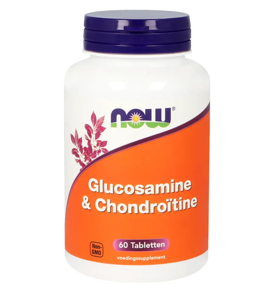 NOW Glucosamine & chondroitine 60 tabletten (afbeelding 1)