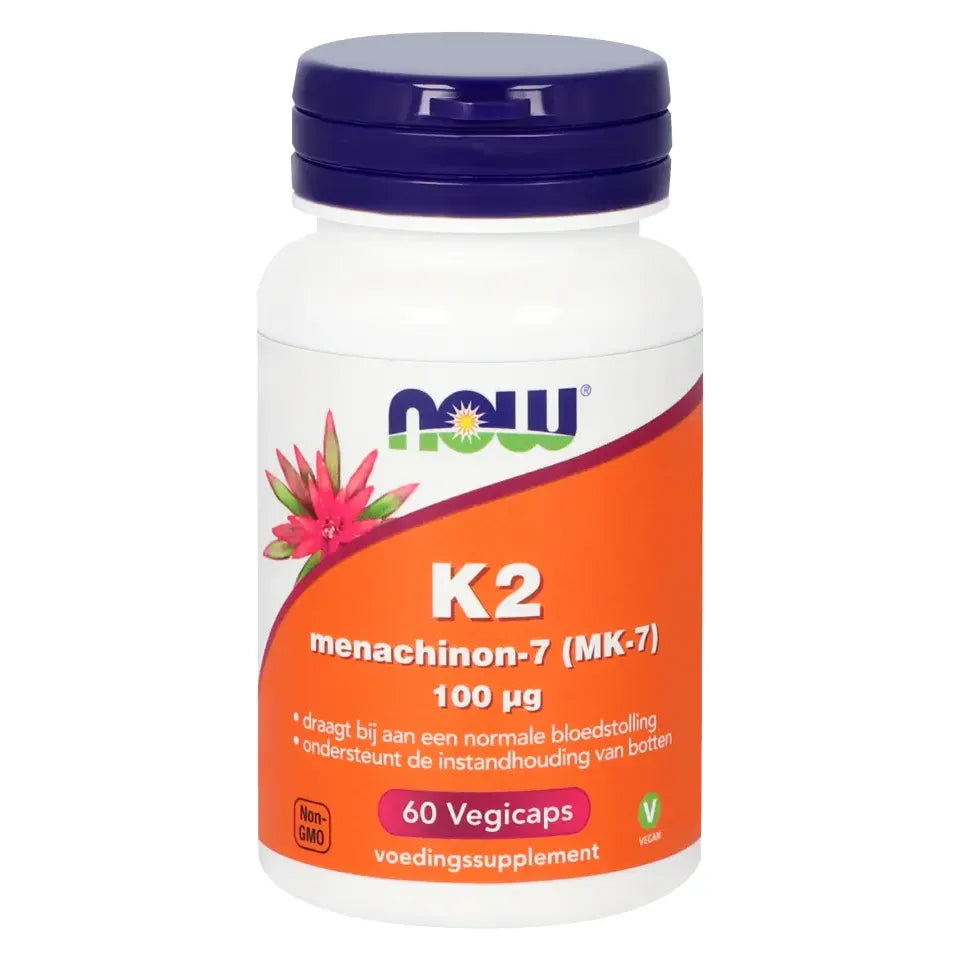 NOW K2 Menachinon-7 (MK-7) 100 mcg 60 vcaps