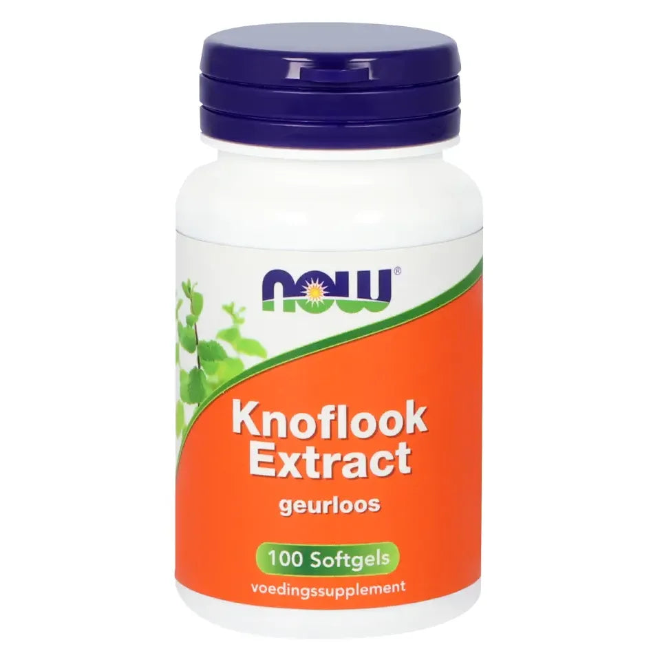 NOW Knoflook extract 100 softgels