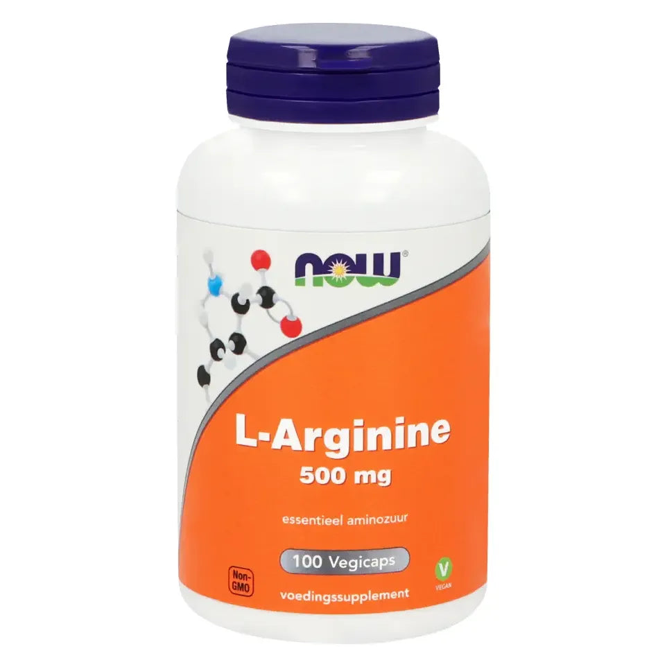 NOW L-Arginine 500 mg 100 capsules