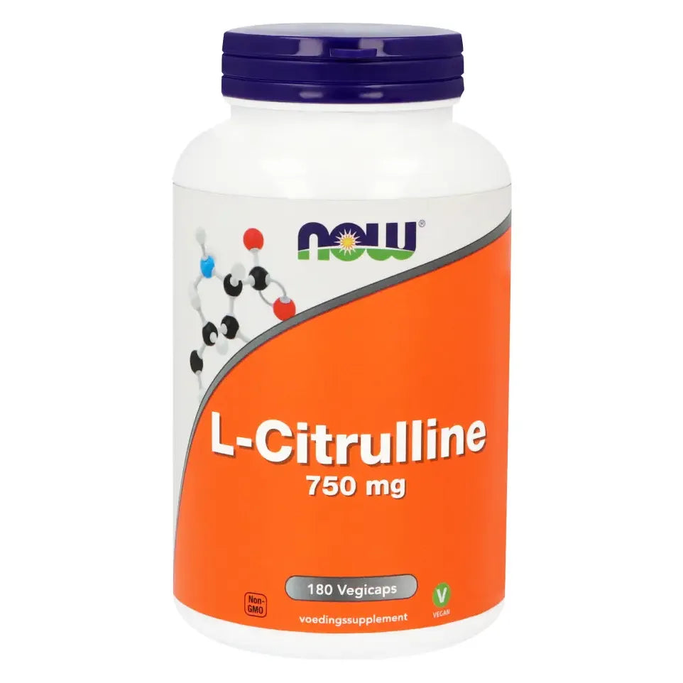 NOW L-Citrulline 750 mg 180 vcaps