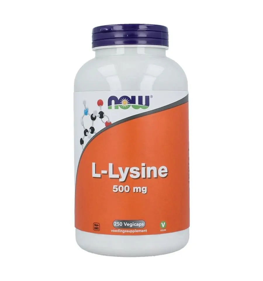 NOW L-Lysine 500 mg 250 vcaps