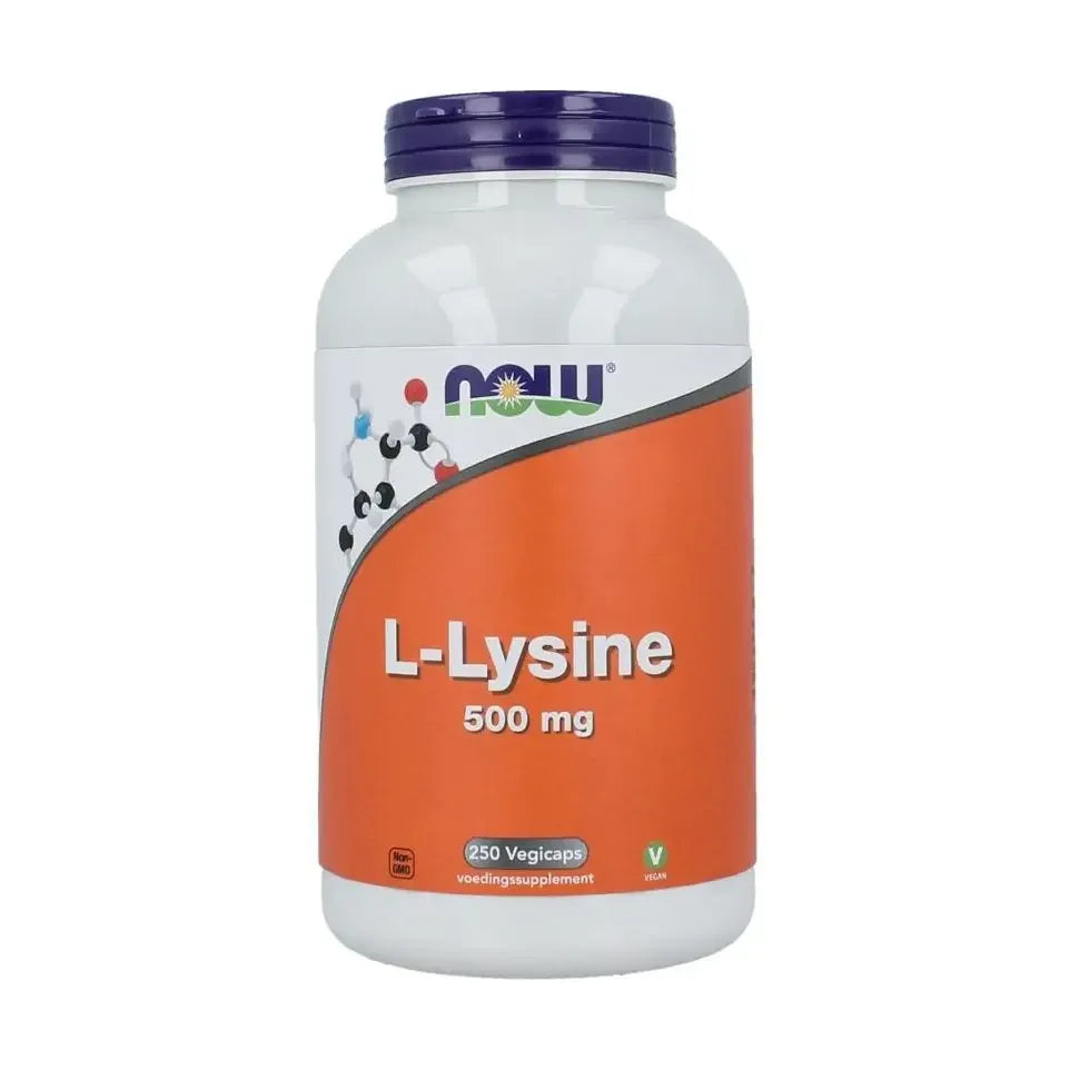 NOW L-Lysine 500 mg 250 vcaps
