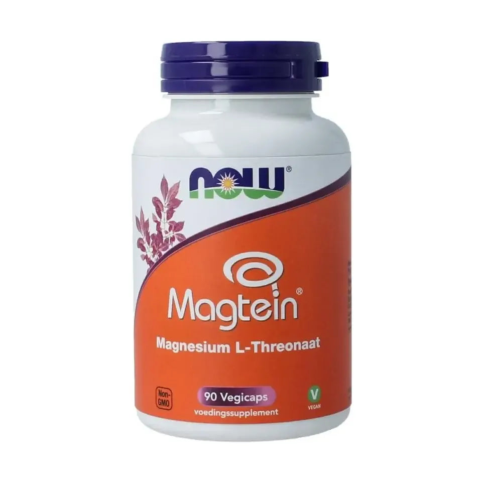 NOW Magtein magnesium l-threonaat 90 vcaps