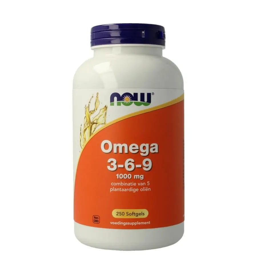 NOW Omega 3-6-9 1000 mg 250 softgels