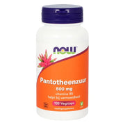 NOW Pantotheenzuur 500 mg (B5) 100 vcaps