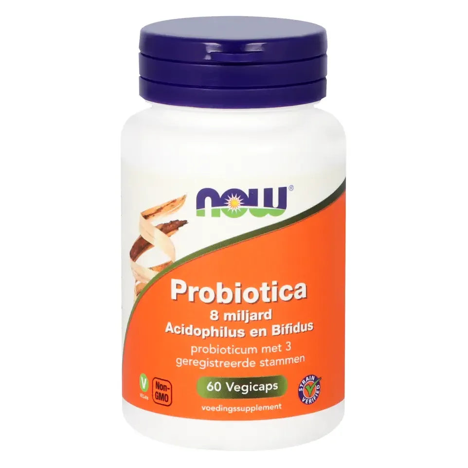 NOW Probiotica 8 miljard acidophilus en bifidus 60 vcaps