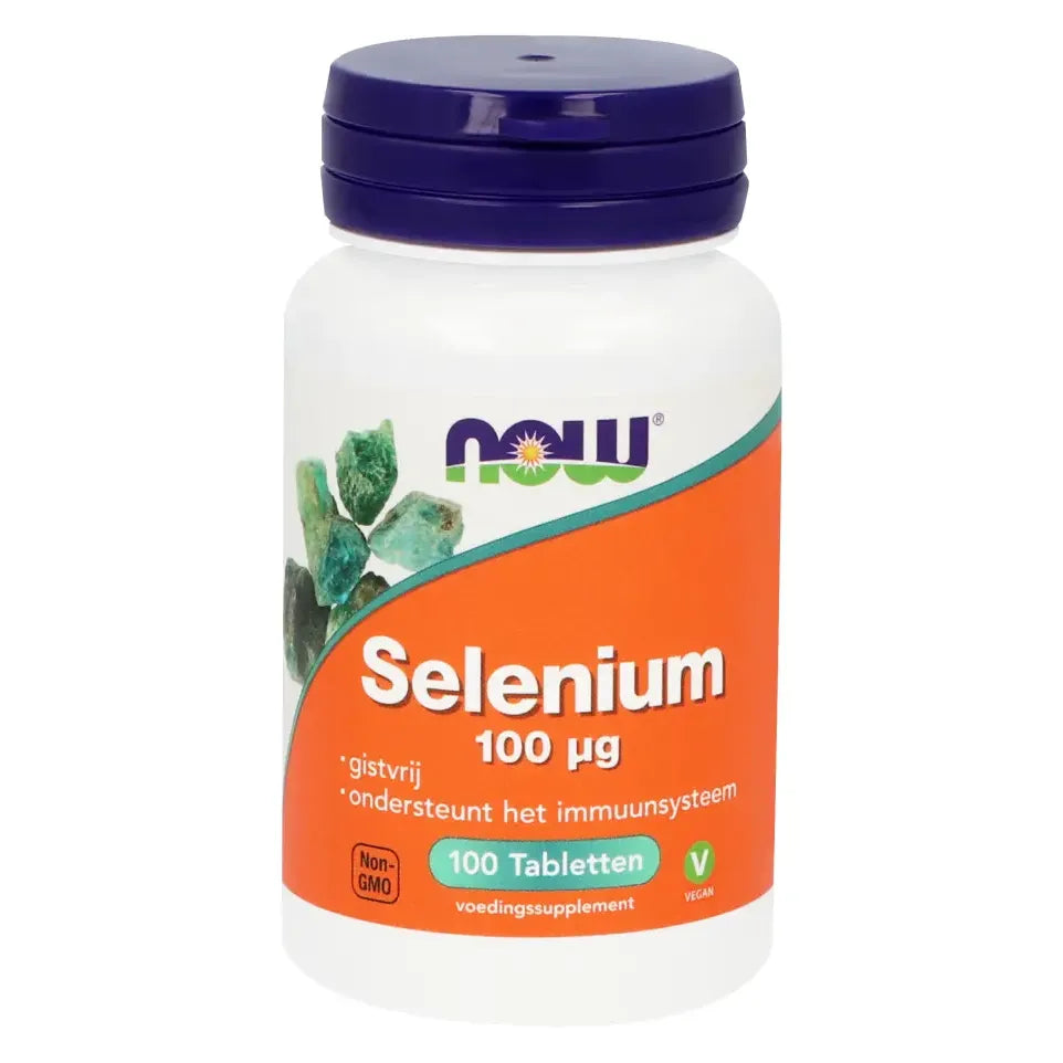 NOW Selenium 100 mcg 100 tabletten