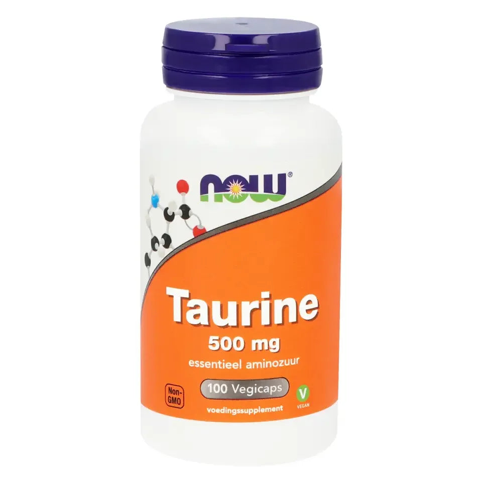 NOW Taurine 500 mg 100 vcaps