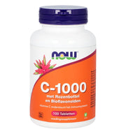 NOW Vitamine C-1000 met rozenbottel en bioflavonoiden 100 (afbeelding 1)