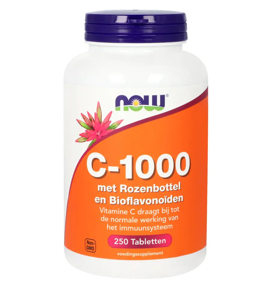 NOW Vitamine C-1000 met rozenbottel en bioflavonoiden 250