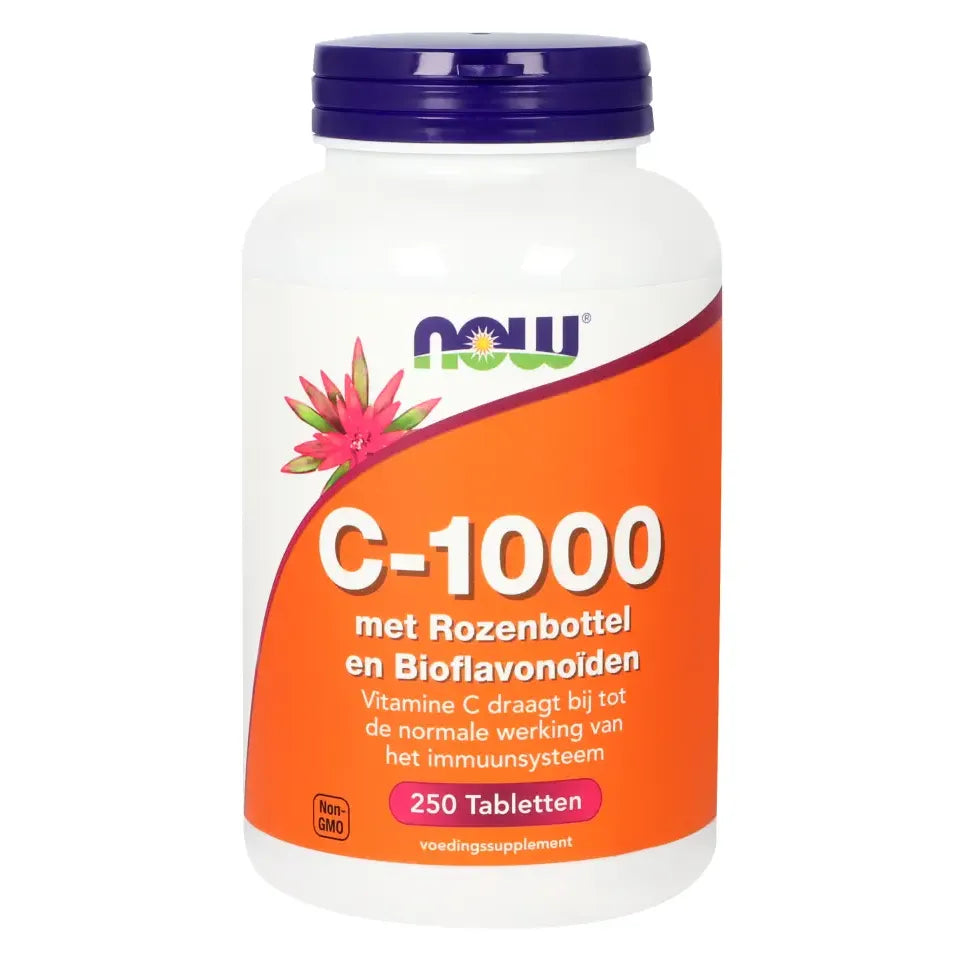 NOW Vitamine C-1000 met rozenbottel en bioflavonoiden 250