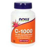 NOW Vitamine C 1000 mg bioflavonoiden 100 vcaps (afbeelding 1)