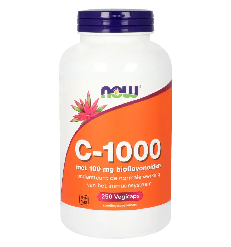 NOW Vitamine C 1000 mg bioflavonoiden 250 vcaps