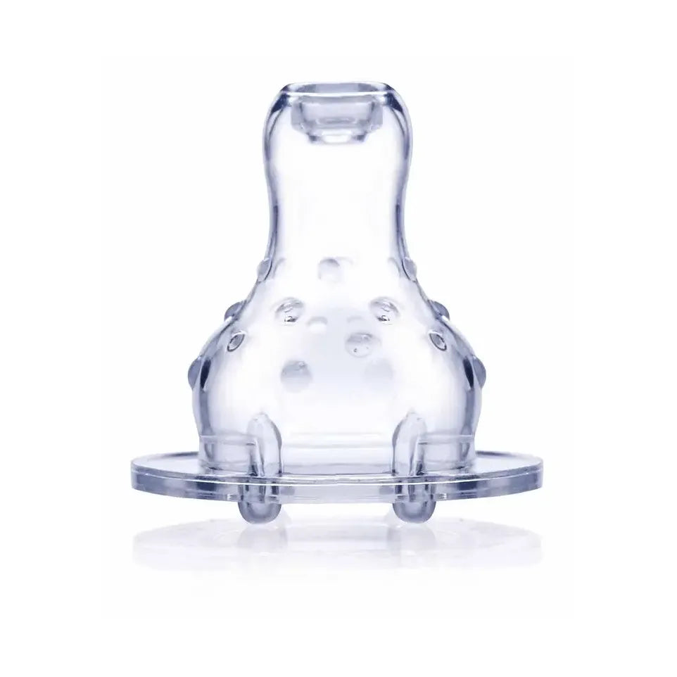 Nuby Antilekspeen flow control 0M+ 2 stuks