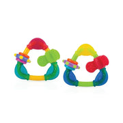 Nuby Bijtfiguur driehoekig hard en zacht