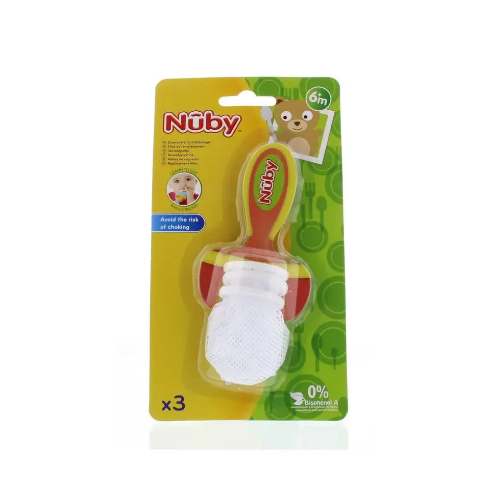 Nuby Sabbelzakje vervangnetjes 3 stuks