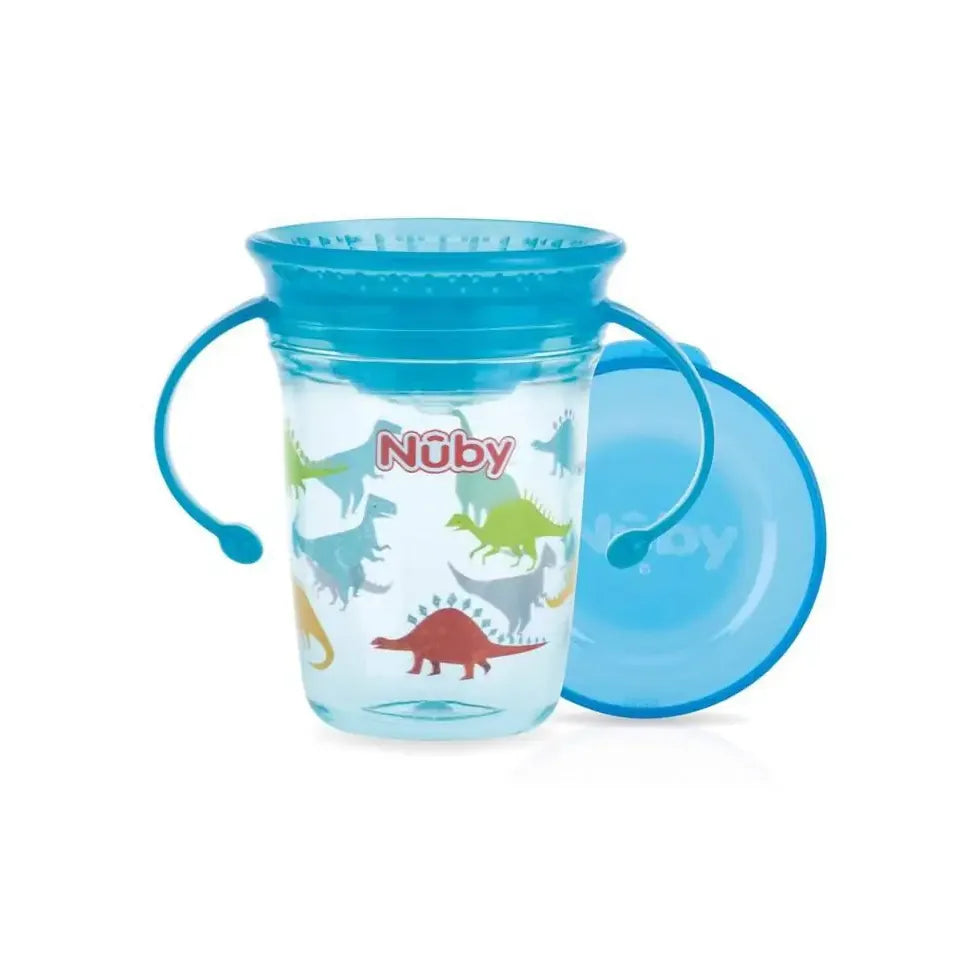 Nuby Wonder cup 240 ml aqua 6+ maanden
