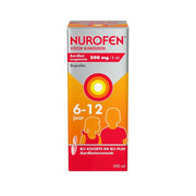 Nurofen Suspensie kind 200 mg/5 ml aardbei 100 ml