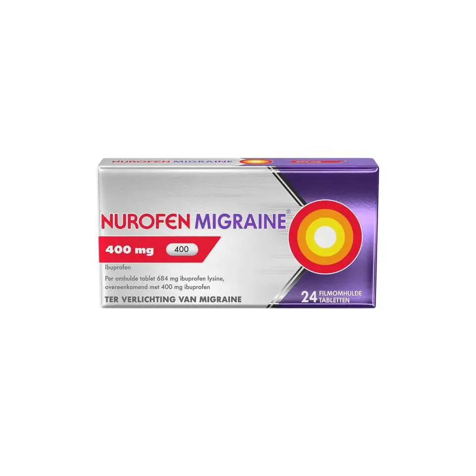 Nurofen Migraine 400 mg omhulde 24 tabletten