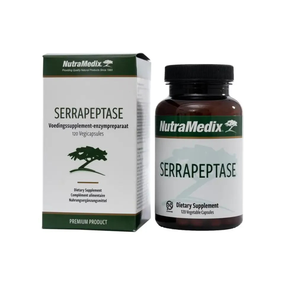 Nutramedix Serrapeptase 500 mg 120 vcaps